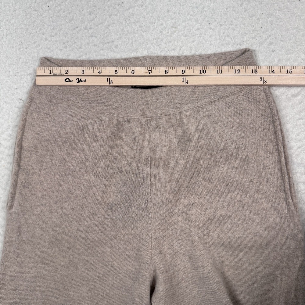 NEW NAADAM Recycled Cashmere Jogger Women's Small Oatmeal Beige Pant $195 - Picture 5 of 13